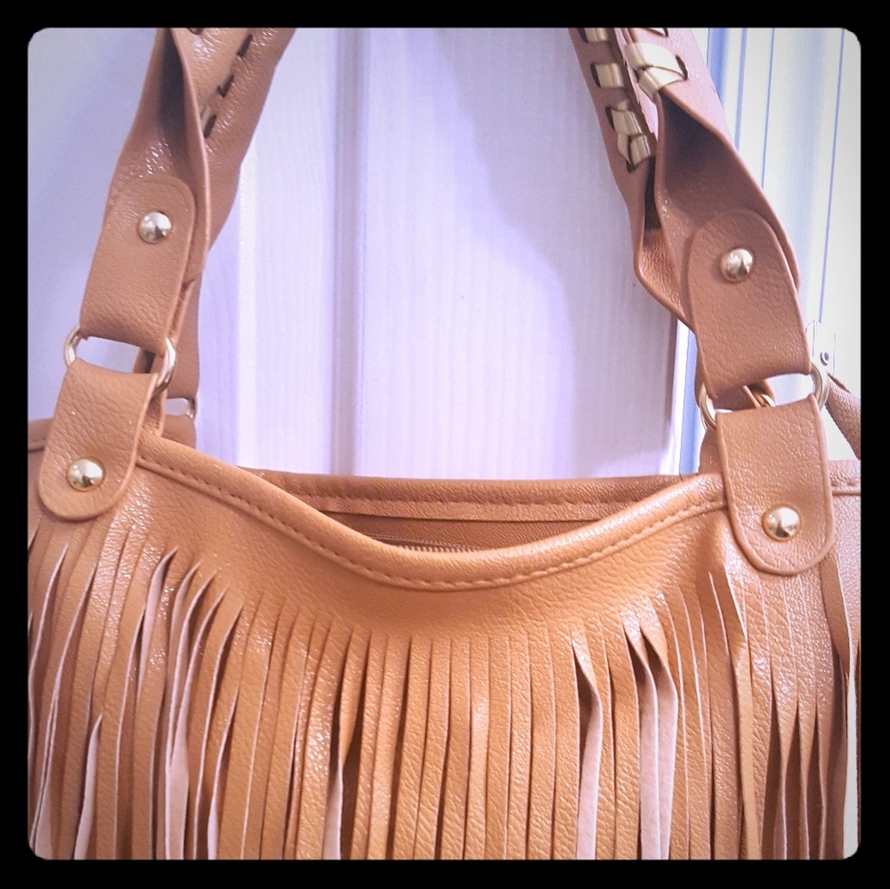 Fringe tassel women handbag
